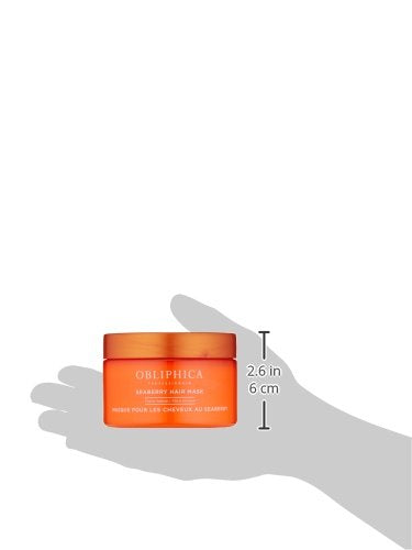 Obliphica Seaberry Hair Mask after rinse adds shine and manageability.
