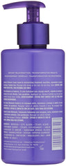 Obliphica Seaberry Leave-In being applied to hair promotes moisture and smoother styling.