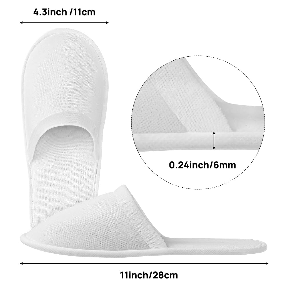 OBMMIRAO slippers with 6mm EVA non-slip sole for stable indoor wear