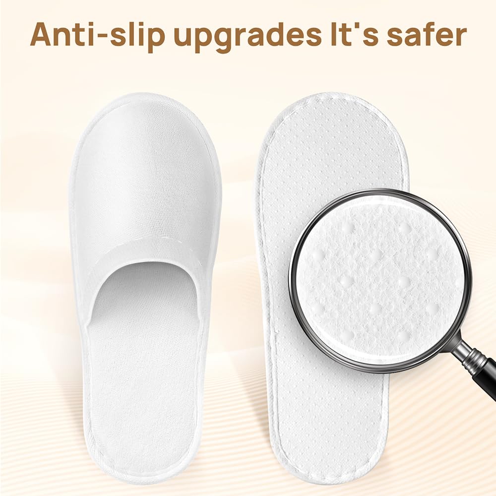 OBMMIRAO individually wrapped slippers ensuring freshness for guests