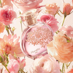 O Boticário Floratta Rose on wrist pulse shows lasting scent trail.