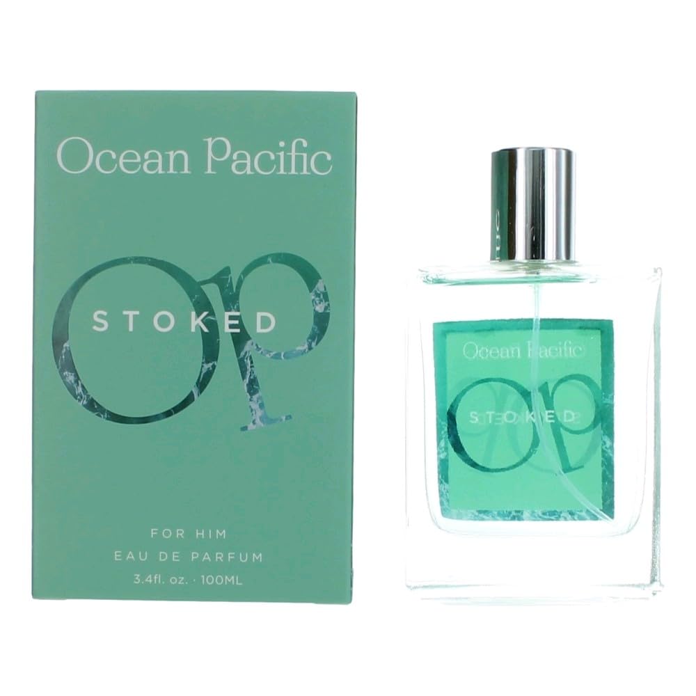 Ocean Pacific Stoked bottle pour highlighting premium design for daily wear