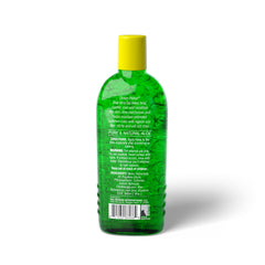 Ocean Potion Aloe Gel label close-up highlighting pure aloe and alcohol-free formula.