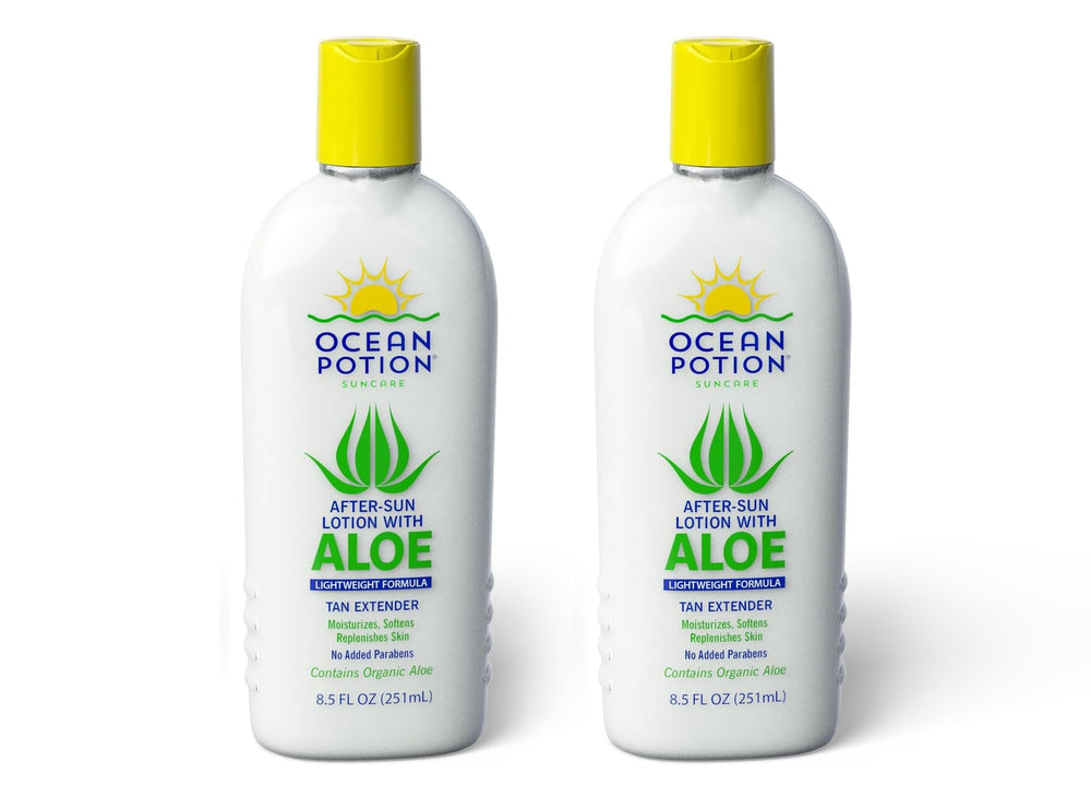 Ocean Potion Moisturizing After Sun Lotion twin-pack tubes for post-sun hydration