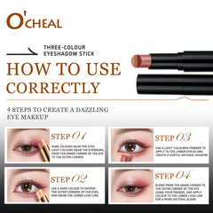 O'CHEAL eye makeup set suits day-to-night transitions.