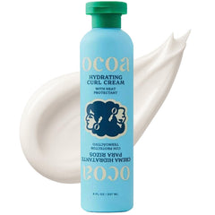 OCOA Beauty Hydrating Curl Cream bottle for daily hydration and curl definition