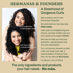 Heat protection up to 350°F for safe styling with OCOA curl cream