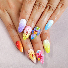 OCOUYVD easy-application press-on nails for at-home manicures