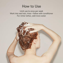 Odele Clarifying Shampoo store display demonstrates product lineup