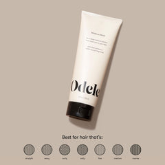 Odele Moisture Hair Mask texture closeup showing creamy, hydrating formula