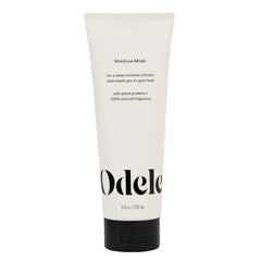 Odele Moisture Hair Mask jar closeup highlighting deep conditioning for soft hair