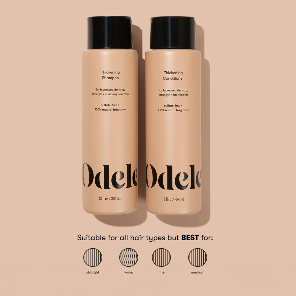 Odele shampoo foam closeup demonstrates rich lather for scalp cleansing.
