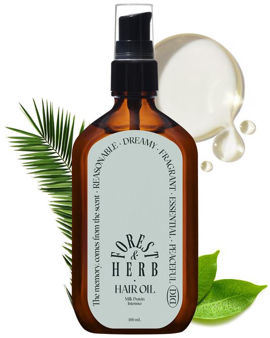 ODID Milk Protein Intensive Hair Oil bottle for easy application and shine enhancement.