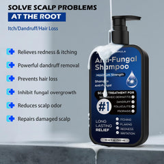 Oely shampoo for post color care maintains scalp balance