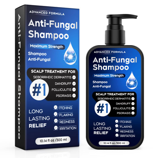 Oely anti-dandruff shampoo bottle pour, supports scalp care and relief