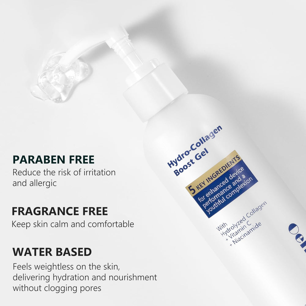 Oeneis Hydro-Collagen Boost Gel demonstrates lightweight hydration for daily use.