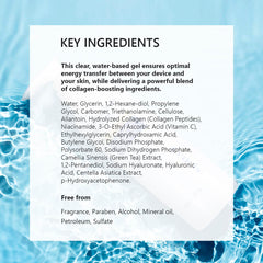 Oeneis Hydro-Collagen Boost Gel 7.05 oz jar ready for daily use.