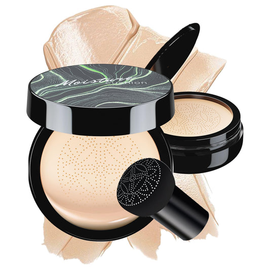 OETUIOW Mushroom Head CC Cream packaging, compact and gift-ready.