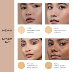 OFIR concealer on skin tone delivers even complexion and reduced dullness.