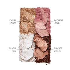 OFIR Pivot Powder Gold Rush application on cheeks shows buildable glow.