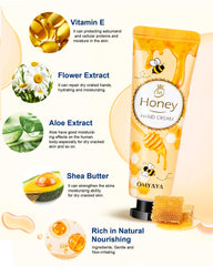 OFUN rose fragrance hand cream with a delicate scent and nourishing feel