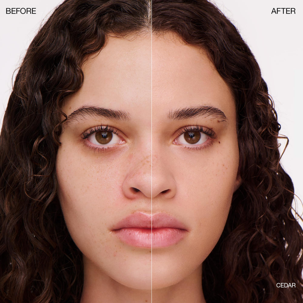 Ogee arm swatches reveal Daisy Flower and Vitamin C effects on even tone