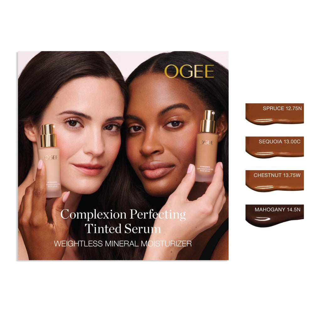 Ogee Daisy Flower balance visual for a more even tone.