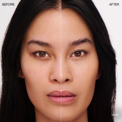 Ogee daisy flower illustration signals more even, luminous skin.