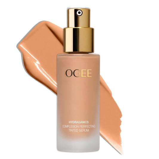Ogee Gingko 5.00N bottle showing lightweight tinted moisturizer for natural coverage.