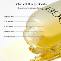 Ogee Jojoba Glow applied to cheeks for a dewy, nourished complexion.