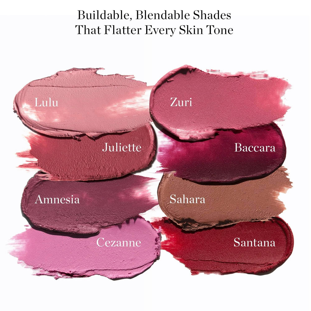Ogee lipstick application on lips with matte finish and even coverage.