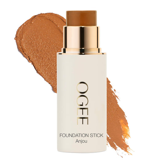 Ogee Sculpted Foundation Stick packaging close-up for easy on-the-go touch-ups