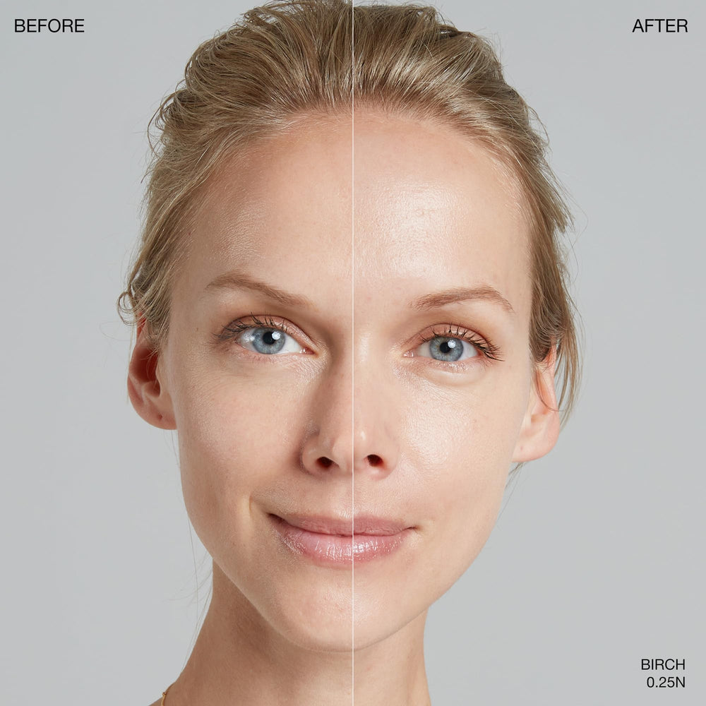 Ogee foundation swatch on hand demonstrates blendable coverage for natural tone