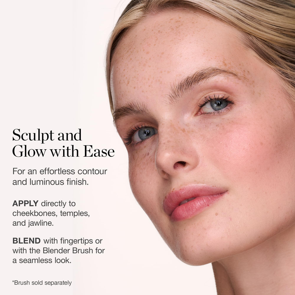 Ogee Thistle lip gloss applying for a sheer pink shine