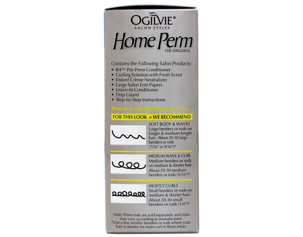 Ogilvie Home Perm results show long-lasting, natural-looking waves.