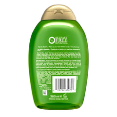 OGX Suitable for all hair types label on bottle.
