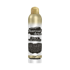 OGX purifying charcoal detox dry shampoo bottle refreshing scalp and oil absorption