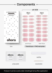 ohora beginners-friendly application and cure removal