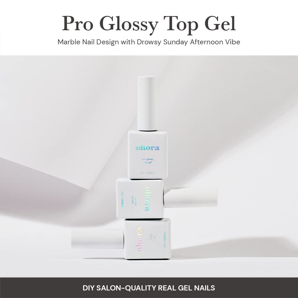 ohora Gel Nail Care contents include prep pads and file for precise prep