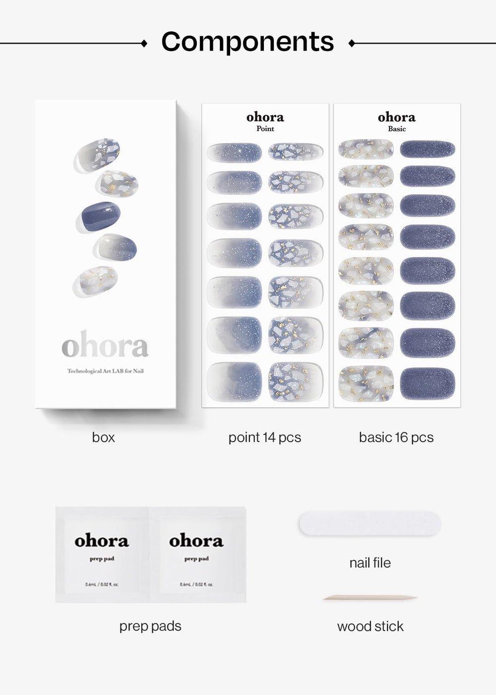 Ohora semi cured gel nails save time on salon visits.