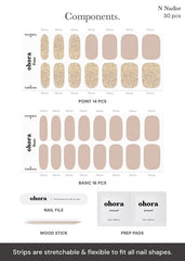 Ohora waterproof top gel layer protects nails during daily activities.