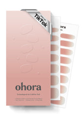 ohora N Rose Serenade wraps closeup showing glossy finish for home salon look