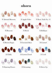 Salon-quality nails in minutes with semi cured strips.