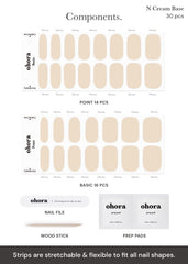 ohora gel strips cure under UV/LED lamp for durability