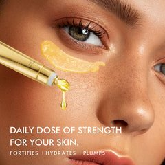 OIDLA cooling applicator closeup for precise, soothing under-eye treatment and puffiness reduction.