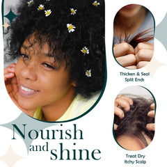 OilnGlow lightweight texture indicating fast absorption.