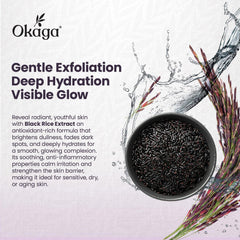 Okaga Sodium Hyaluronate humectant locks moisture for plumped dewiness