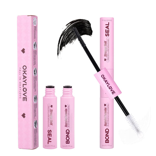OKAYLOVE lash cluster glue bond provides quick adhesion for secure eyelash extensions