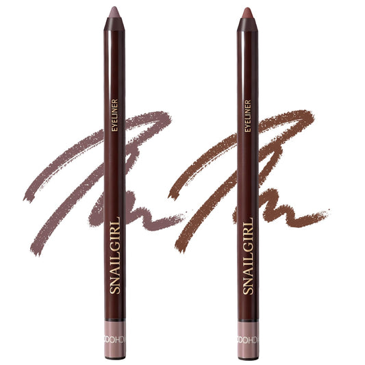 Okerker Plum&Chocolate gel eyeliner pencil for long-lasting plum definition.