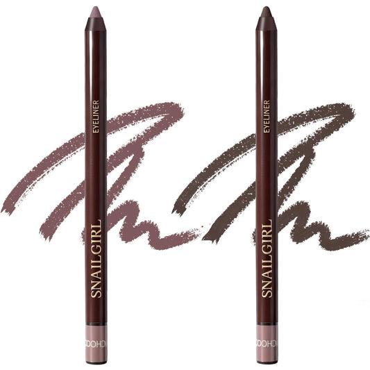 Okerker Plum&Brown gel eyeliner packaging close-up showing premium branding